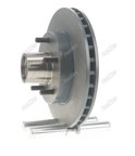 DVJX 14-5547 Disc Brake Rotor - Front - view 2