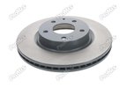 DVJX 14-610014 Disc Brake Rotor - Front - view 1