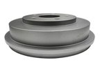 DVJX 20-80131 Brake Drum - Rear - view 1