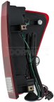 Dorman 1610936 Tail Light Assembly - Left - view 2