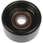 Dorman 419-612 Accessory Drive Belt Tensioner Pulley - Power Steering Bracket, Smooth Pulley or Upper - view 1
