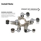 Dorman 523-318 Suspension Knuckle Bushing Kit - Rear Left or Rear Right - view 5