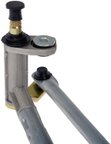 Dorman 602-602AS Wiper Motor and Linkage Assembly - Front - view 2