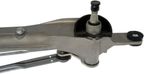Dorman 602-808AS Wiper Motor and Linkage Assembly - Front - view 3