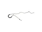 Dorman 624-969 Automatic Transmission Oil Cooler Hose Assembly - Auxiliary Cooler (Driver Side) to Transmission - view 2