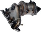 Dorman 672-420 Catalytic Converter with Integrated Exhaust Manifold - Left - view 1