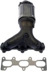 Dorman 672-630 Catalytic Converter with Integrated Exhaust Manifold - Rear - view 1