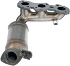 Dorman 672-882 Catalytic Converter with Integrated Exhaust Manifold - Front - view 3