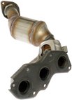 Dorman 672-964 Catalytic Converter with Integrated Exhaust Manifold - Rear - view 3