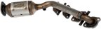 Dorman 673-114 Catalytic Converter with Integrated Exhaust Manifold - Right - view 3