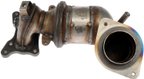 Dorman 673-576 Catalytic Converter with Integrated Exhaust Manifold - Front - view 1