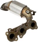 Dorman 673-820 Catalytic Converter with Integrated Exhaust Manifold - Rear - view 3