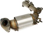 Dorman 673-820 Catalytic Converter with Integrated Exhaust Manifold - Rear - view 1