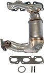 Dorman 673-838 Catalytic Converter with Integrated Exhaust Manifold - Front - view 2