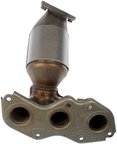 Dorman 673-847 Catalytic Converter with Integrated Exhaust Manifold - Rear - view 3