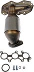 Dorman 673-847 Catalytic Converter with Integrated Exhaust Manifold - Rear - view 4