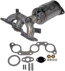 Dorman 673-873 Catalytic Converter with Integrated Exhaust Manifold - Rear - view 2