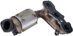 Dorman 673-882 Catalytic Converter with Integrated Exhaust Manifold - Front - view 3