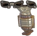 Dorman 673-884 Catalytic Converter with Integrated Exhaust Manifold - Rear - view 4