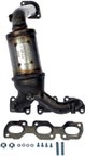 Dorman 673-991 Catalytic Converter with Integrated Exhaust Manifold - Front - view 4