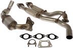 Dorman 674-494 Catalytic Converter with Integrated Exhaust Manifold - Front - view 4