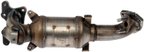 Dorman 674-565 Catalytic Converter with Integrated Exhaust Manifold - Front - view 3