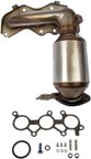 Dorman 674-846 Catalytic Converter with Integrated Exhaust Manifold - Front - view 2