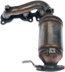 Dorman 674-863 Catalytic Converter with Integrated Exhaust Manifold - Front - view 2