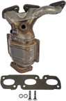 Dorman 674-884 Catalytic Converter with Integrated Exhaust Manifold - Rear - view 2