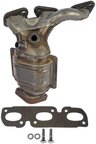 Dorman 674-884 Catalytic Converter with Integrated Exhaust Manifold - Rear - view 1
