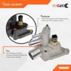 Dorman 902-302HP Engine Coolant Water Outlet - view 7