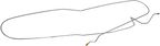 Dorman 919-054 Brake Hydraulic Line - view 3
