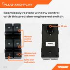 Dorman 920-047 Door Window Switch - Front Left - view 4