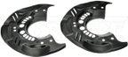 Dorman 924-492 Brake Dust Shield - Front - view 1