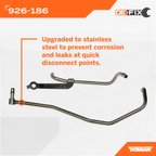 Dorman 926-186 Turbocharger Coolant Line - Right - view 7
