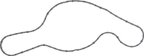Victor Reinz 71-16064-00 Engine Water Pump Gasket - Inner - view 2