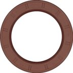 Victor Reinz 81-54087-00 Engine Crankshaft Seal - Rear - view 2
