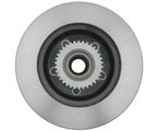 Raybestos 56128 Disc Brake Rotor and Hub Assembly - Front - view 3