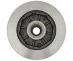 Raybestos 580065 Disc Brake Rotor and Hub Assembly - Front - view 3