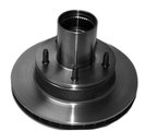 Raybestos 66297R Disc Brake Rotor and Hub Assembly - Front - view 1