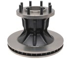 Raybestos 8005R Disc Brake Rotor and Hub Assembly - Front - view 2