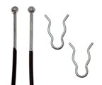 Raybestos BC97417 Parking Brake Cable - Front - view 2