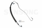 Sunsong 3401118 Power Steering Pressure Line Hose Assembly - Pump To Rack - view 2