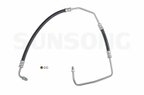 Sunsong 3401569 Power Steering Pressure Line Hose Assembly - To Gear From Hydraulic Fan Motor - view 2