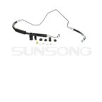 Sunsong 3404146 Power Steering Pressure Line Hose Assembly - view 1