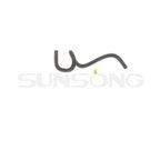 Sunsong 3405023 Power Steering Return Line Hose Assembly - Connector To Pipe - view 1