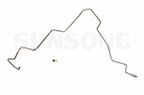 Sunsong 3602002 Power Steering Pressure Line Hose Assembly - Tube - To Rack - view 2