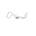 Sunsong 3605259 Power Steering Return Line Hose Assembly - Cooler Tube - view 1