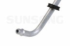 Sunsong 5801018 Automatic Transmission Oil Cooler Hose Assembly - Auxiliary Cooler to Radiator (Lower) - view 2