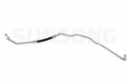 Sunsong 5801021 Automatic Transmission Oil Cooler Hose Assembly - Transmission to Radiator (Upper) - view 1